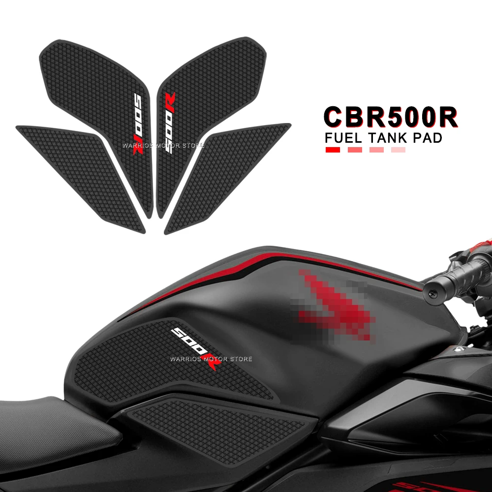 Мотоциклетные наклейки Нескользящие на топливный бак наколенник для CBR500R CBR 500R
