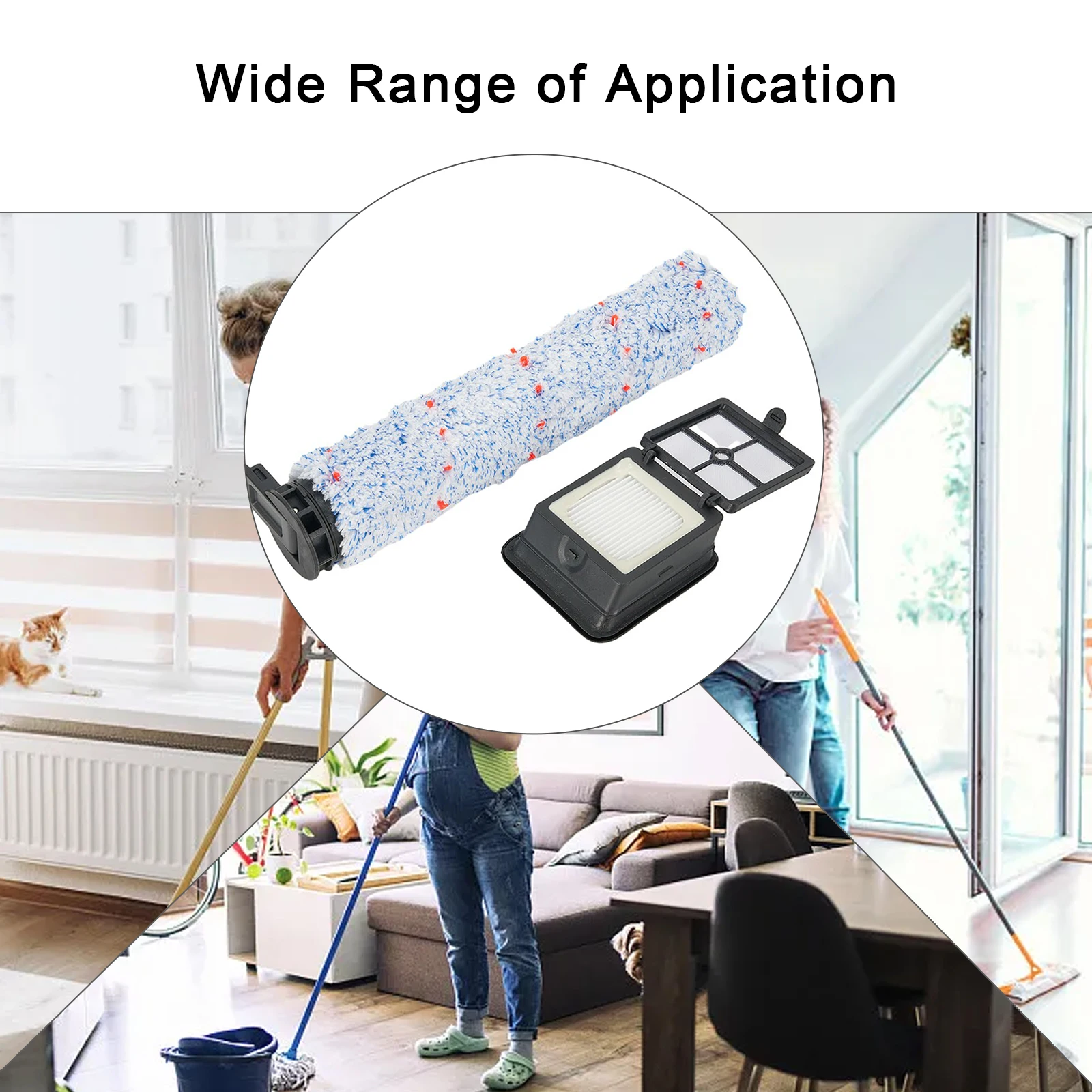 1 комплект набор фильтров для пылесоса из микрофибры