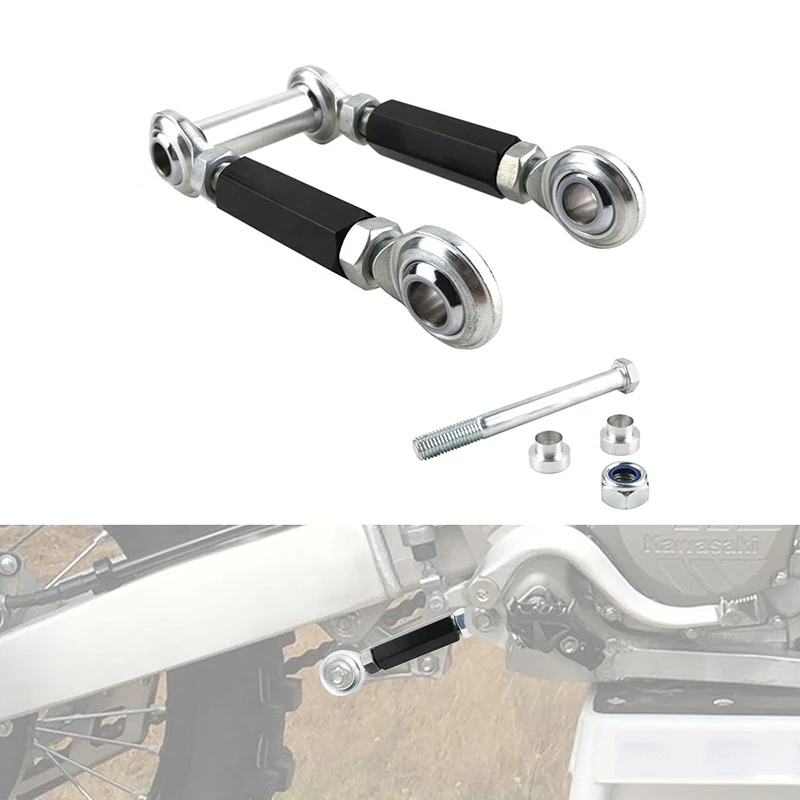 

Fit For KAWASAKI KX250F 2006-2022 Suspension Links Rear Lowering Link Kit Set Extended Lower Kit Adjustable Stainless Steel