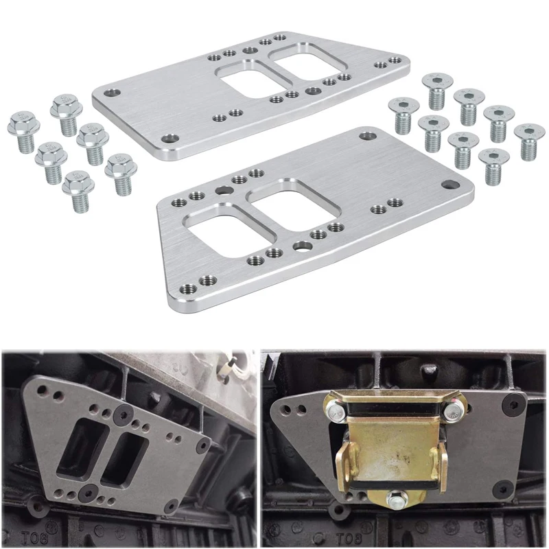 

LS Motor Mounts Adapter Plates Swap Bracket Small Block for LS Engine Conversion