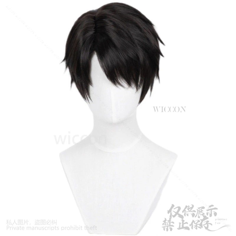 Аниме игра Love And Deepspace Косплей Костюм Черный Ся Йочжоу Парики Для Мужчин Кальб