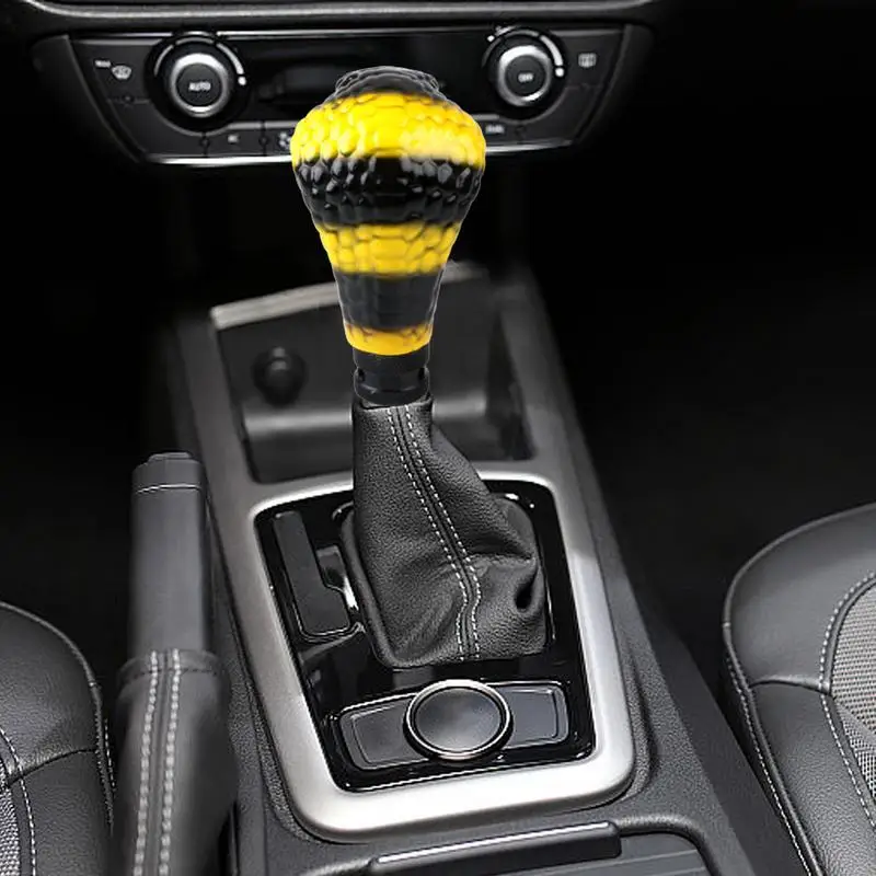 

Universal Manual Gear Shift Knob Car Gear Stick Head Shift Replacement Knob Creative Snake Shape Shift Head Replacemnt Accessory