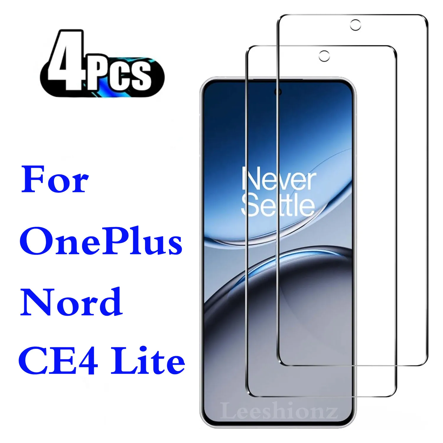 2/4 шт. защитная пленка для экрана OnePlus Nord CE 4 Lite стеклянная высокого разрешения 999D