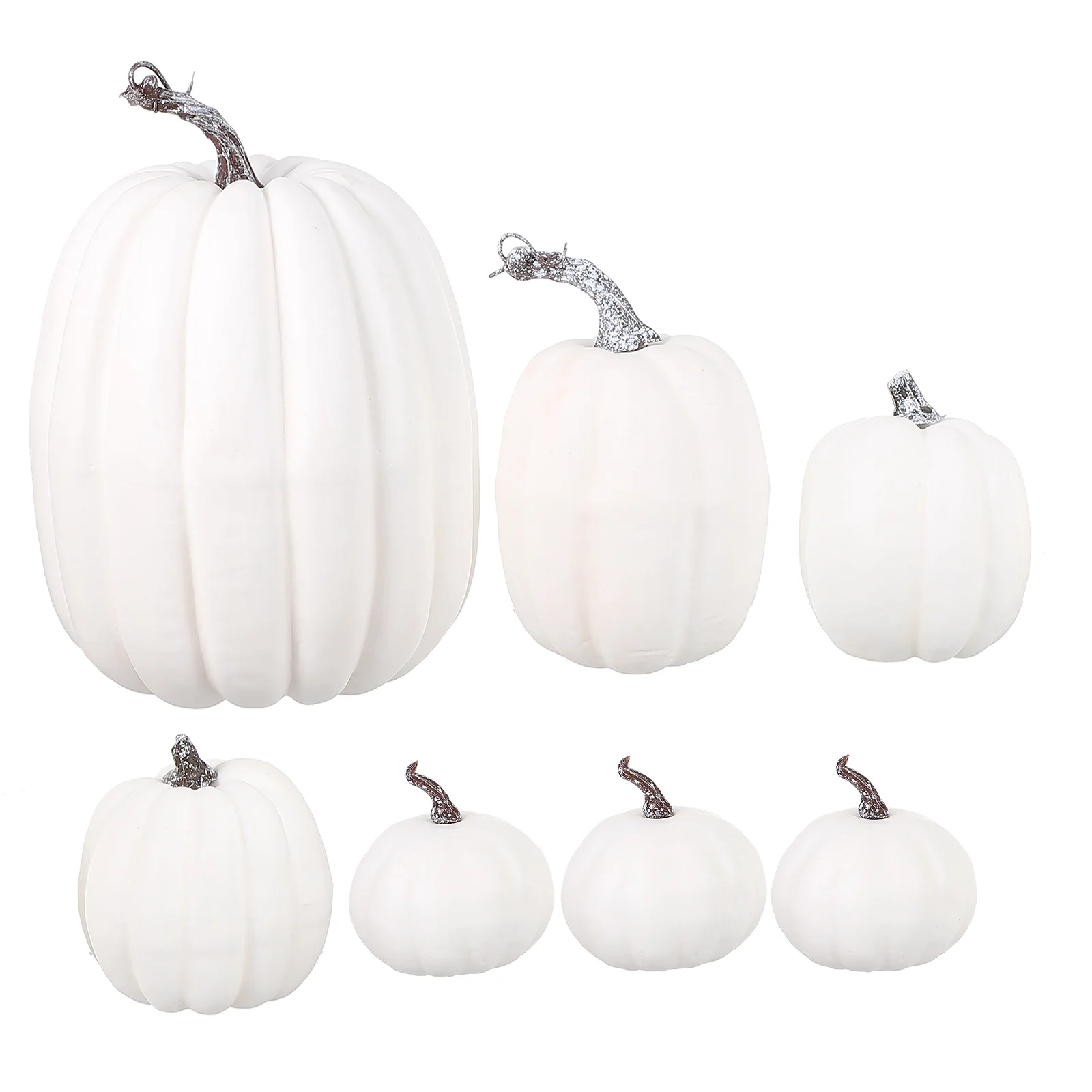 

Pumpkins Pumpkin Foamartificial Fake Ornaments Faux Mini Decor Styrofoam Lanternjack White Harvest Mold Decorating Craft Diy
