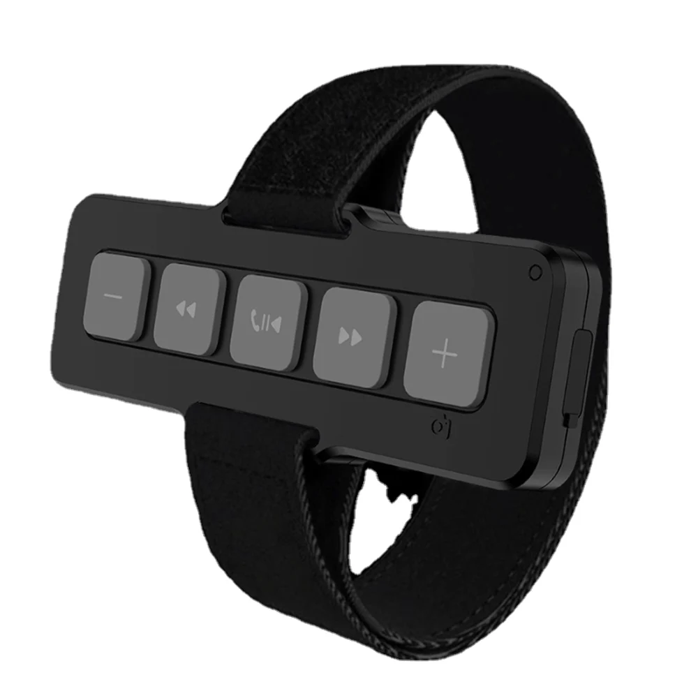 

Bike Handlebar Media Control For Car Outdoor Sports Bluetooth 5.0 Motorcycle Remote Controller Wireless Hands-free Calls
