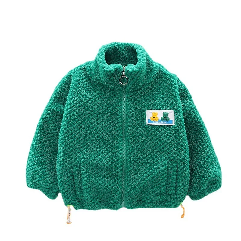 

New Winter Fashion Baby Boys Clothes Children Girls Thick Warm Zipper Jacket Toddler Casual Costume Infant Coat Kids Sportswear