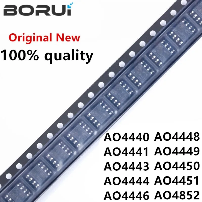 (10 шт.) 100% новый AO4440 AO4441 AO4443 AO4444 AO4446 AO4448 AO4449 AO4450 AO4451 AO4852 SOP-8 MOS полевой чипсет IC