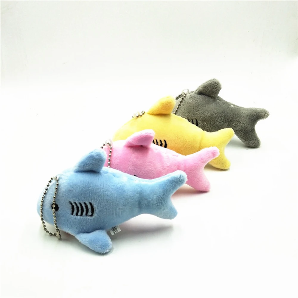 Маленькая плюшевая игрушечная кукла-Акула 12 см милая мягкая игрушка