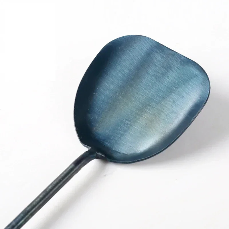 ła kuchennego przybory kuchenne łyżka do woka chińska tradycyjna ręcznie robiona żelazna szpatułka chochla zestaw narzędzi narzędzia