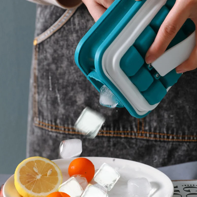 

Лоток для льда, 36 ячеек, силиконовая форма «сделай сам» для мороженого, кухонная форма для льда, чайник, портативный холодильник, контейнер д...