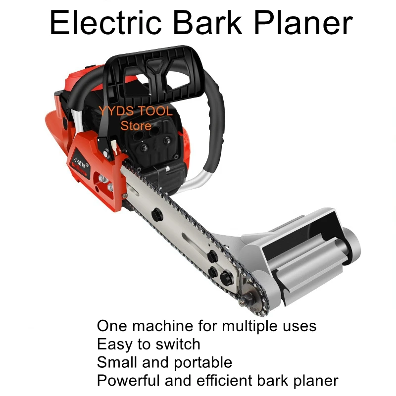 Electric chipping and playing bark tools to scrape and peel the bark gasoline peeler special knife chainsaw chainsaw enlarge