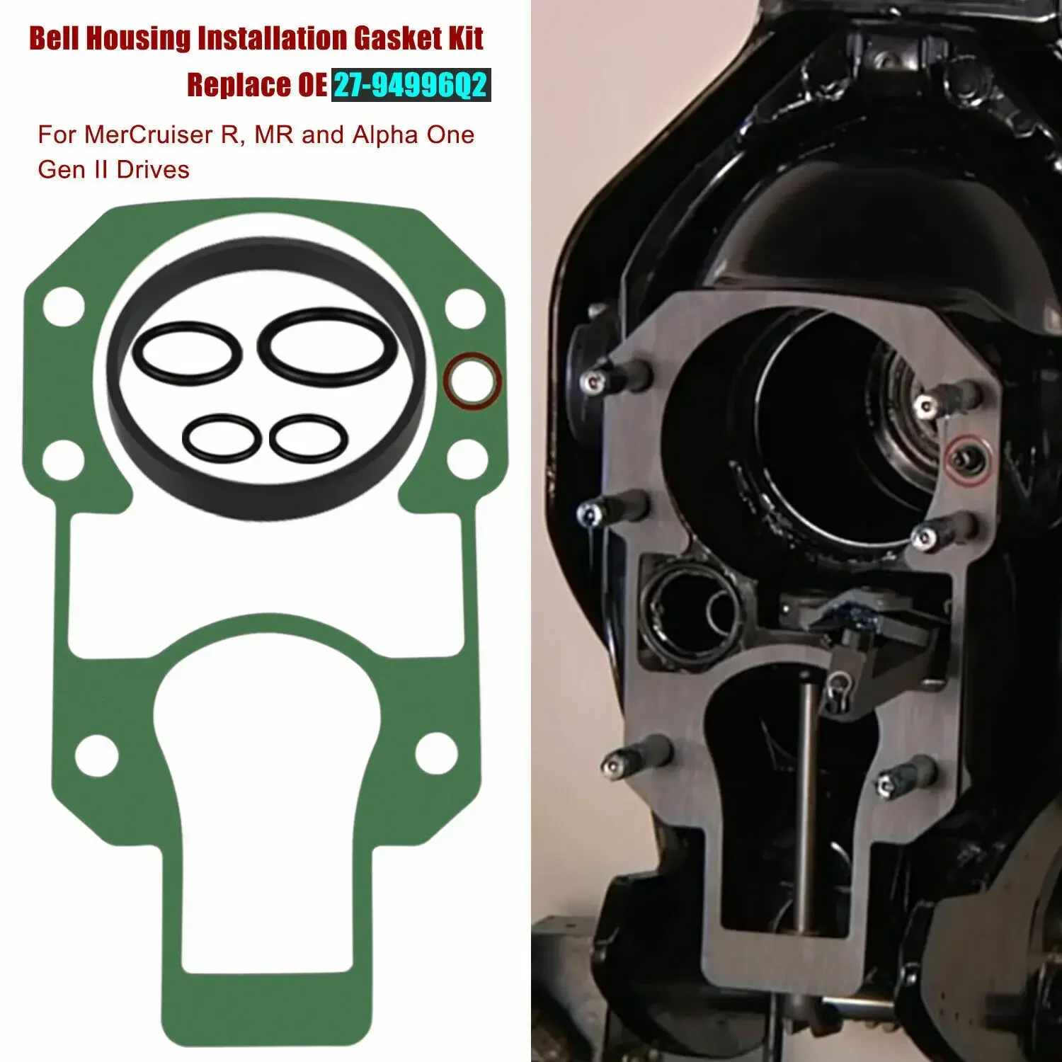 Chuang Qian для Alpha One Gen 2 ремонтный комплект сильфонного транцевого уплотнения с