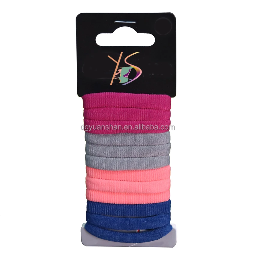 

2022New E. coil Design Fancy Hair Accessories for Girl Seamless Hair Band Rope elastic hair bands scrunchies