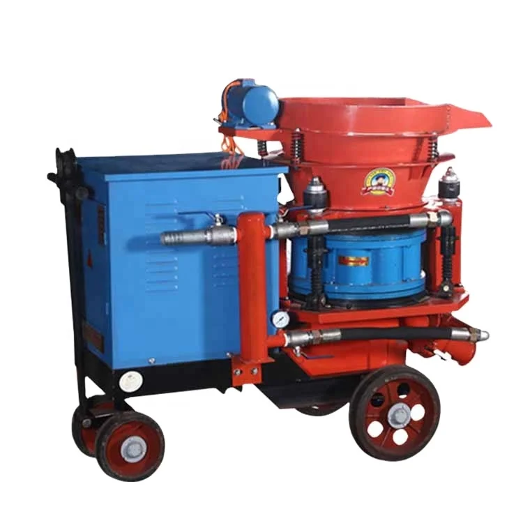 YG Бетономешалка сухой смешивающий дробовик машина с 15 м трубы