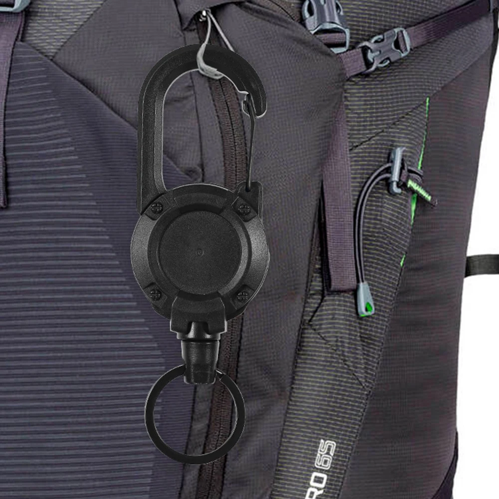 Автоматический выдвижной Проволочный Трос Luya Антивор Тактический Брелок