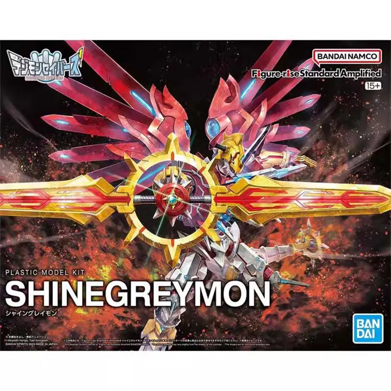 Bandai Digimon Adventure Model Kit FRS Imperial Dramon Shinegreyon Alphamon Beelzemon Wargreymon Фигурка Аниме Фигурки