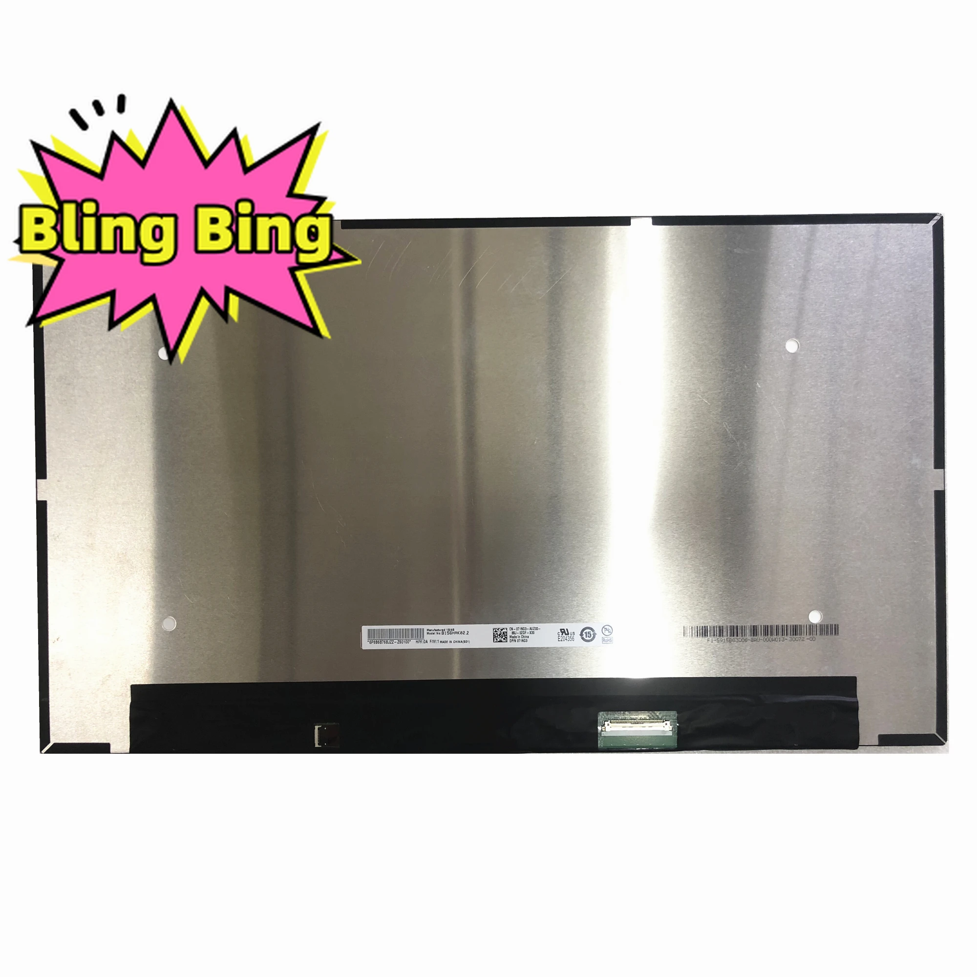 

B156HAK02.2, fit NV156FHM-T05 LP156WFD SPH1 15,6 "FHD IPS 1920 × 1080, сенсорная панель для ноутбука, ЖК-экран