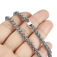 5mm600mm titanium chain outdoor light weight edc accessories diy chain ins for men personality trend