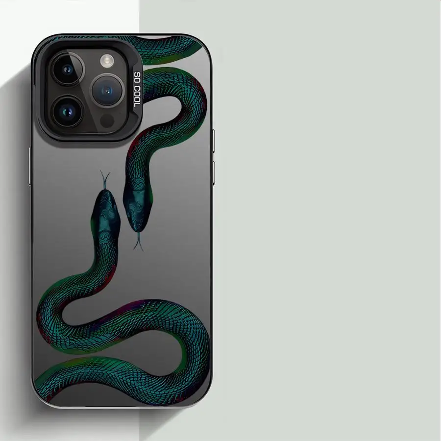 Чехол для телефона змеиная роза череп Blvck Apple iPhone 13 Pro Max 12 11 plus матовый