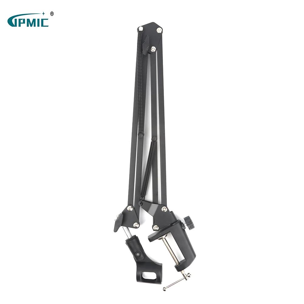 Фото NB-35 desktop microphone lazy cantilever stand 360-degree rotatable metal base stand microphone stand can bear 1.1KG №2