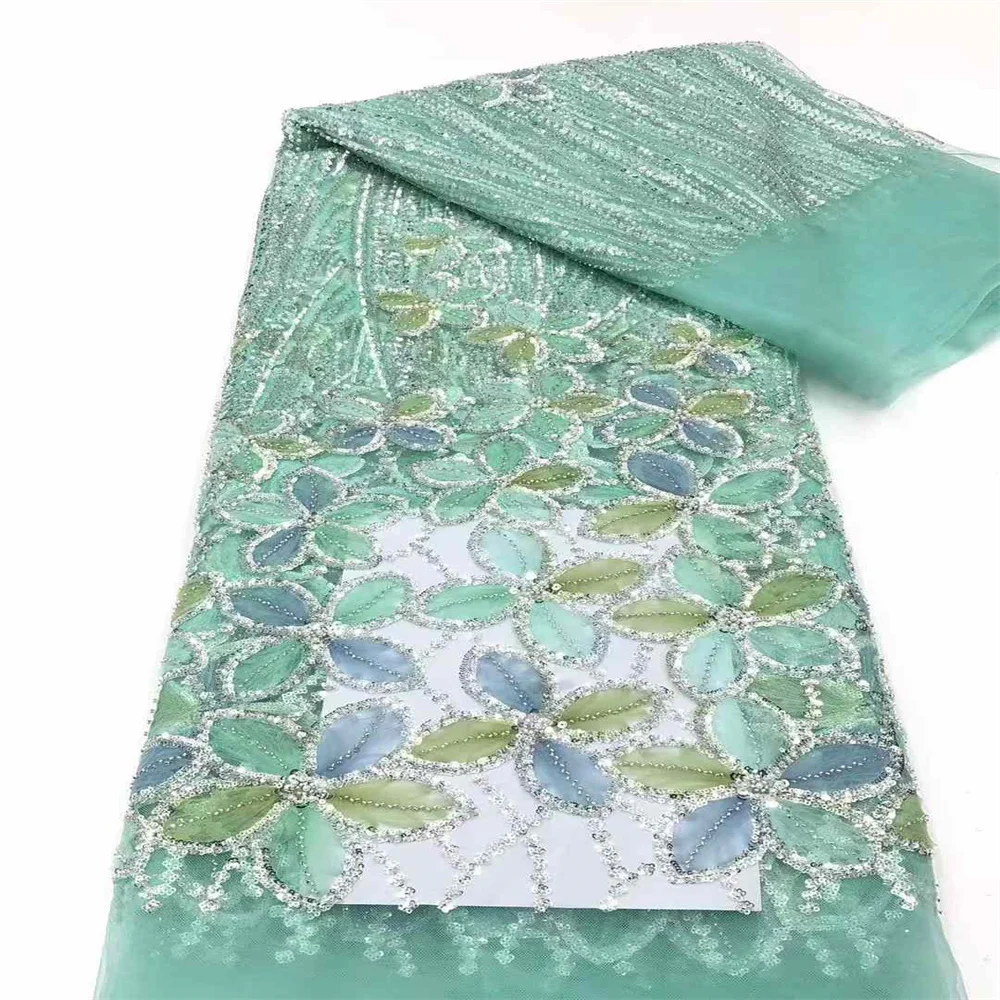 Французская сетчатая кружевная ткань 2024 высокое качество африканская