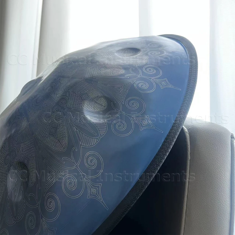 9/10/12 тонов ручной барабан 22 дюйма 440 Гц стальной для языка йоги медитации