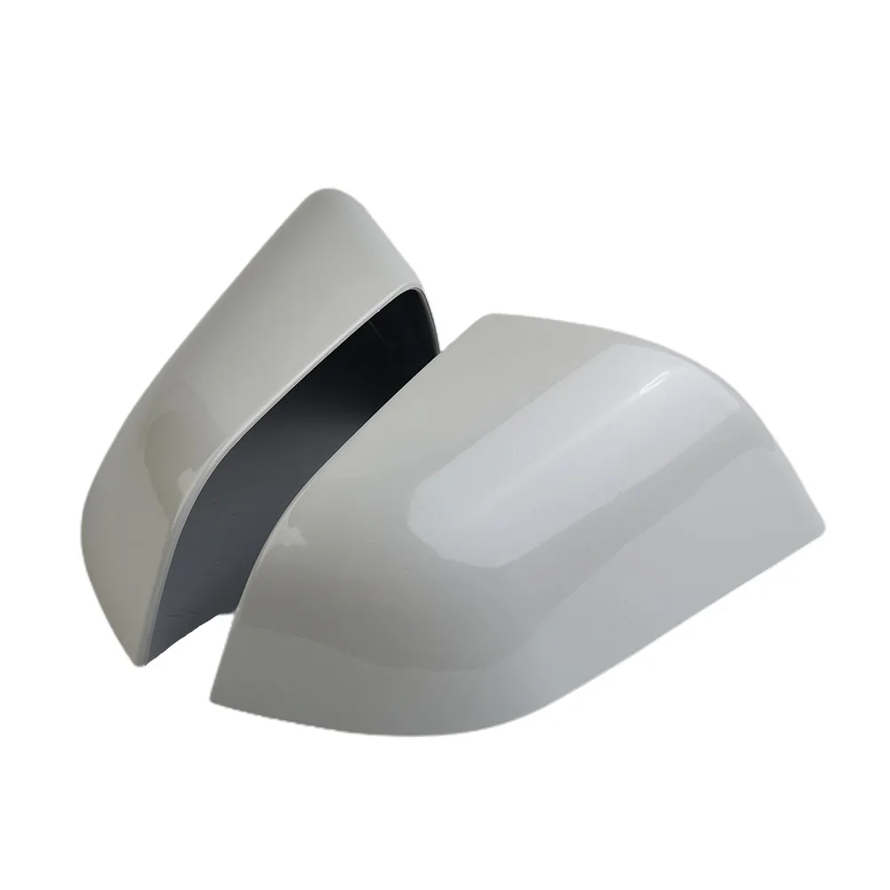 

2pcs Car Side Wing Rearview Mirror Cover Cap Door Exterior Mirror Cap Cover White For Tesla Model 3 2016-2021 Accessories