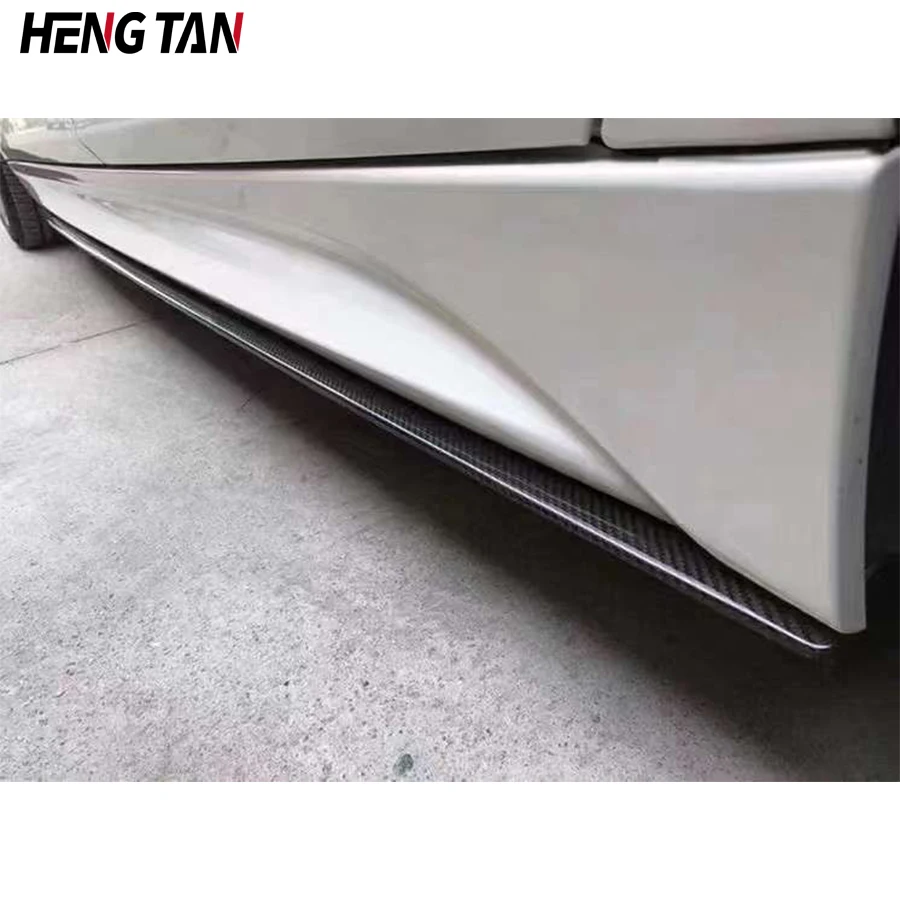 Для BMW M3 M4 F80 F82 F83 2014-2020 Высококачественные боковые юбки из углеродного волокна