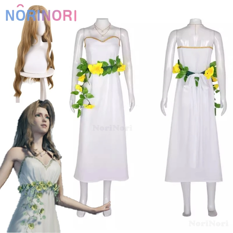 Женский костюм для косплея по игре Final Fantasy VII Aerith Gainsborough