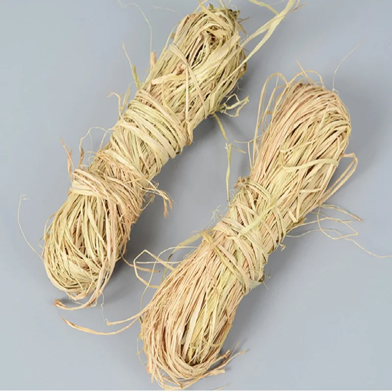 

Raffia Paper Craft Ribbon Packing Twine Yarn for Gift Wrapping 50 pcs Ropes Hotsale Each About 1 Metres Cords DIY Freeshipping