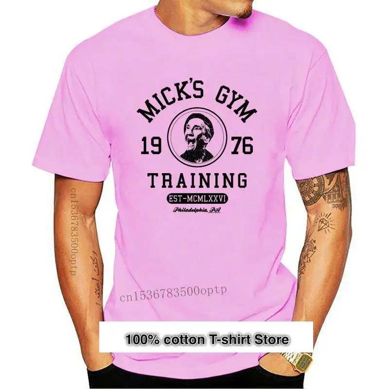 

Боксерский тренажерный зал Camiseta de Rocky Balboa Mick'S, военный тренажер для мужчин, Philly, гениальные, 1976