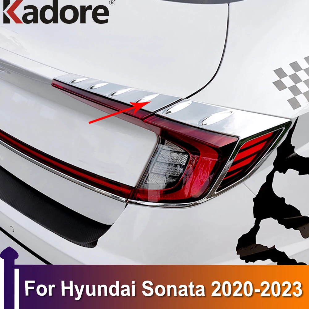

Хромированный задний фонарь для Hyundai Sonata 2020 2021 2022 2023