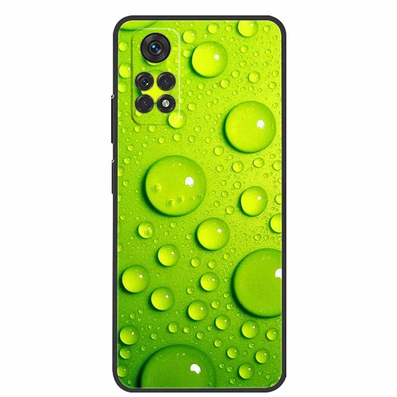 Чехол для Poco M4 Pro 4G мраморный Мягкий силиконовый чехол-накладка Xiaomi чехол