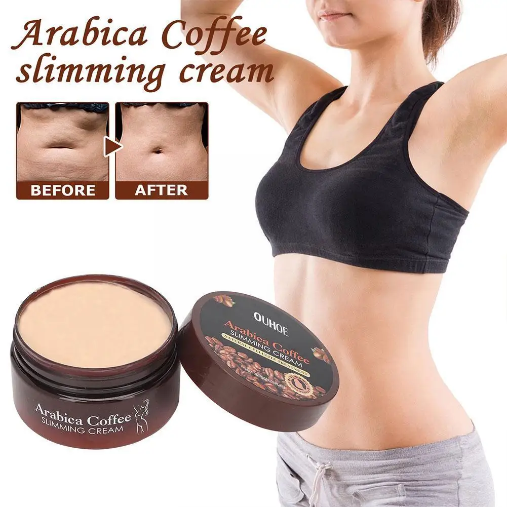 

120ml Coffee Slimming Cream Fat Burner Lose Weight Stovepipe Thin Cream Body Products Cream Weight Waist Care Massage Lose C9R8