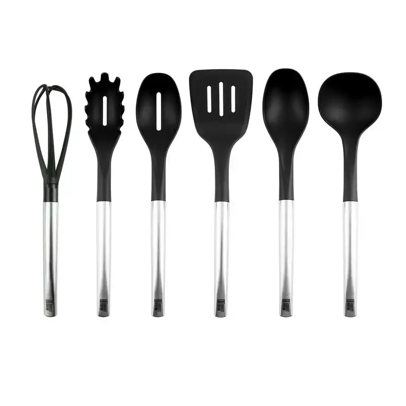 

Irvine 6 Piece Silver Jumbo Utensil Set
