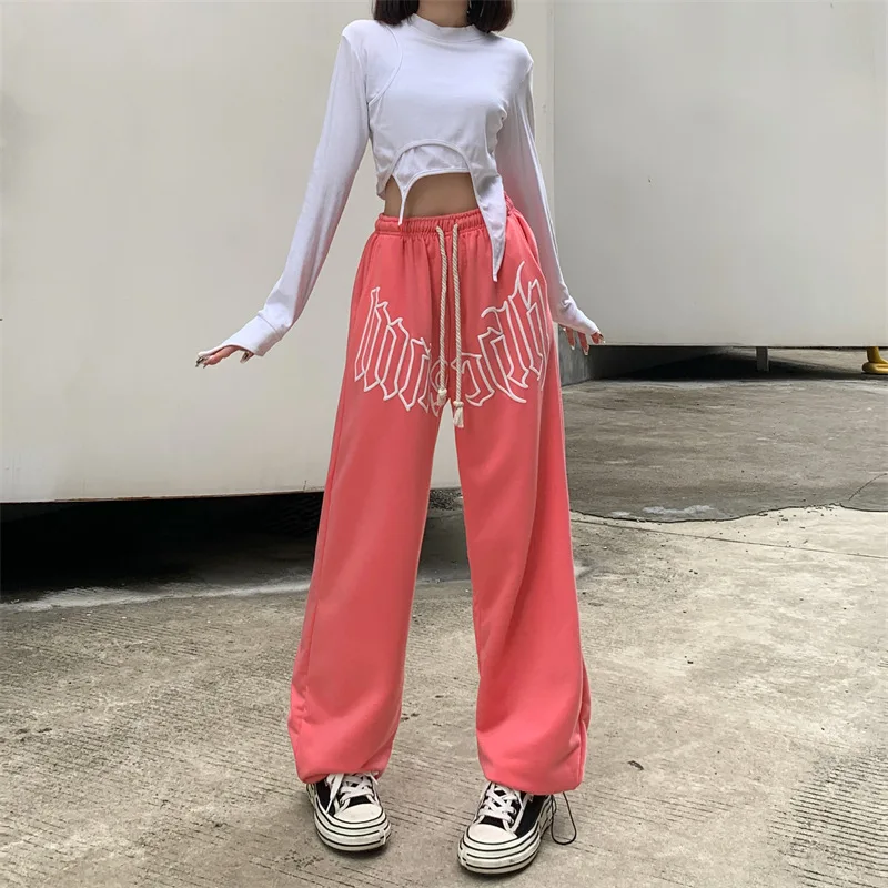 Женские хлопковые мешковатые спортивные