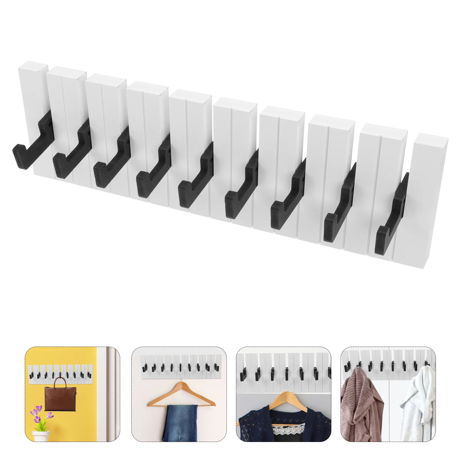 

Hallway Wall Row Hook Nordic Style Clothes Hook Kindergarten Decorative Hanger