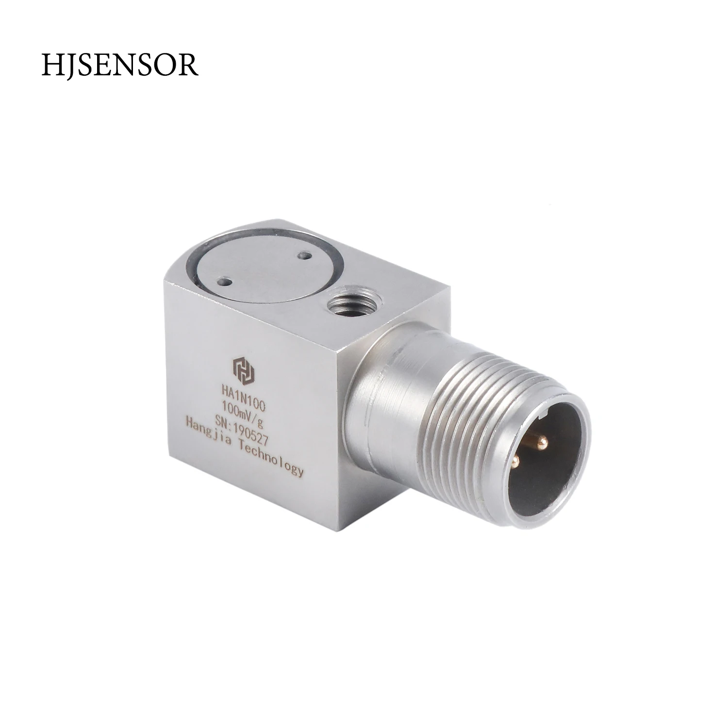 

Piezoelectric accelerometer IEPE Acceleration Sensor Integrated vibration transmitter Industrial isolation 100mv/g 5V output