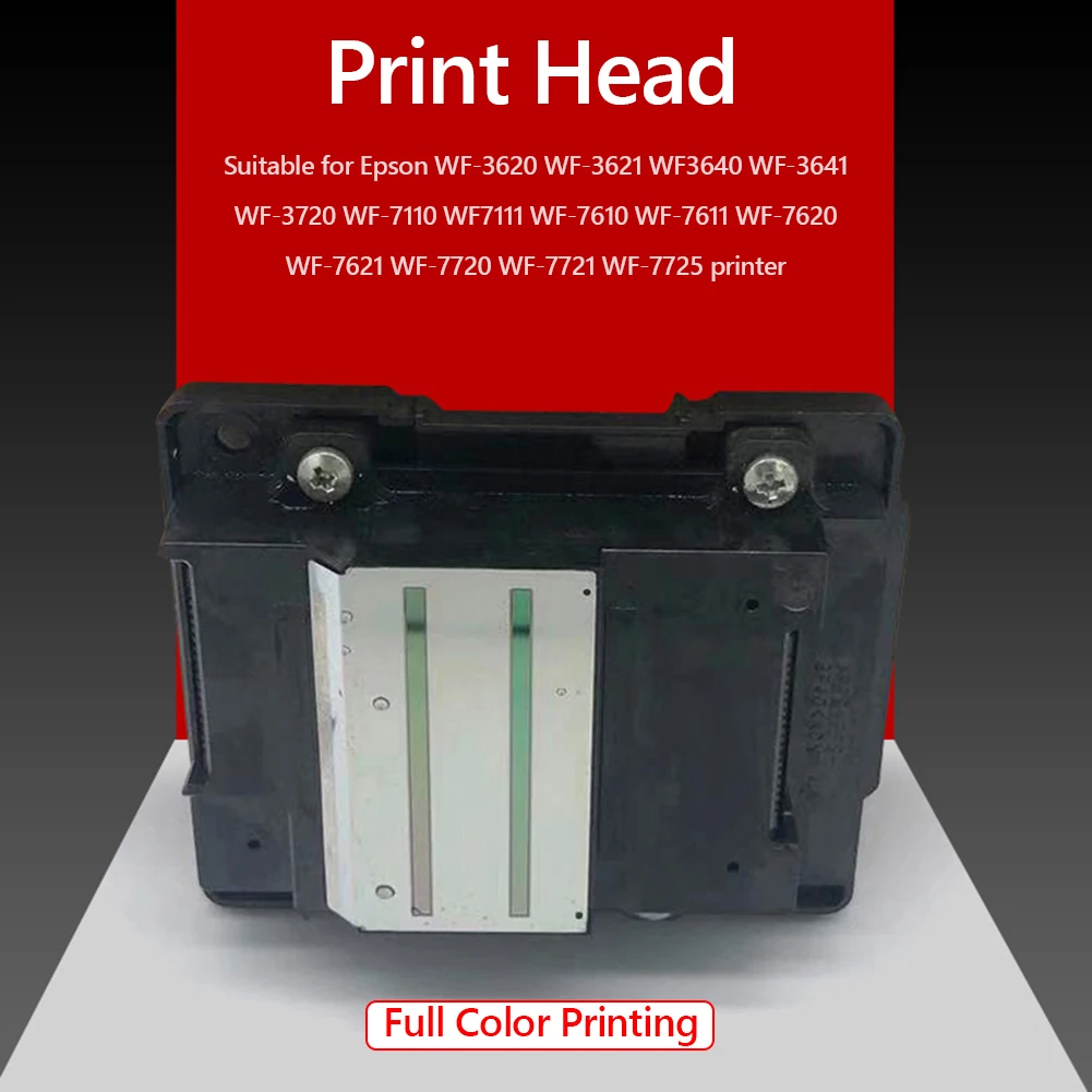 

Original Full Colors Print Head Printhead for Epson WF-3620 WF-3621 WF3640 WF-3641 WF-3720 WF-7110 WF7111 WF-7610 Printers
