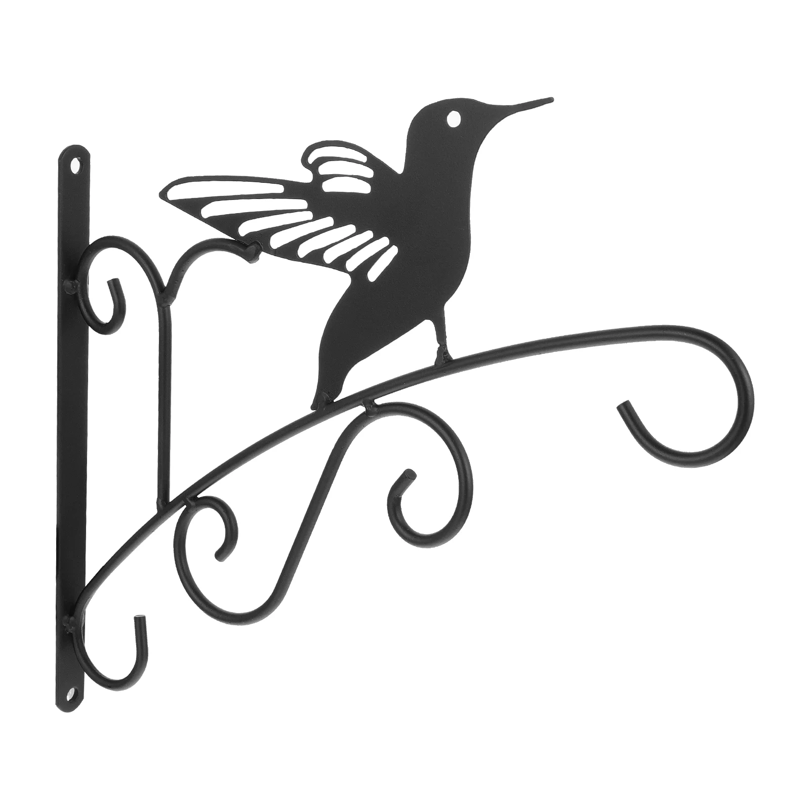 

Hanging Baskets Plants Outdoor Flower Stand Bracket Wall Hook Mounted Hanger Pot