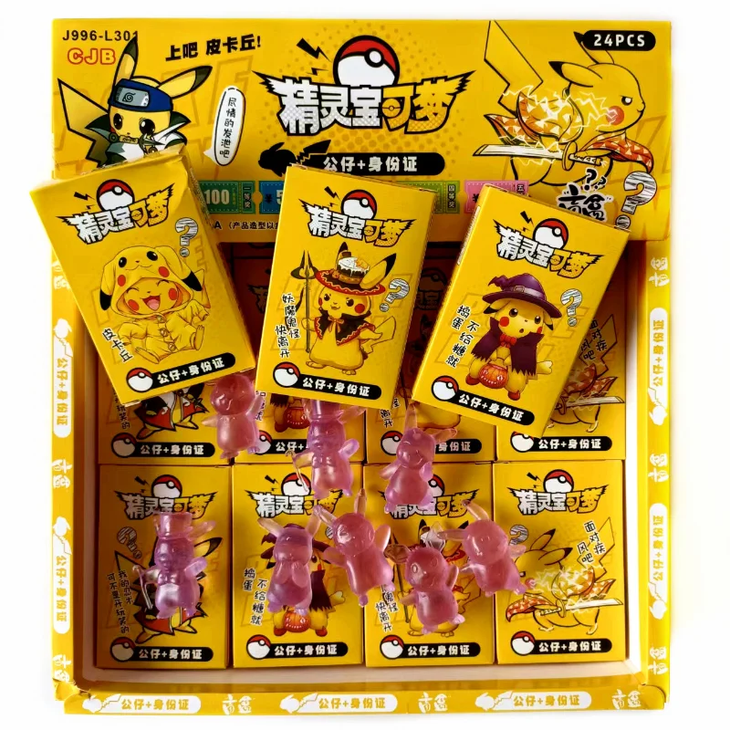 

[TAKARA TOMY] Новые карты с изображением героев мультфильма «Покемон», милые эмотиконы Пикачу, детские игрушки разных цветов A22102902