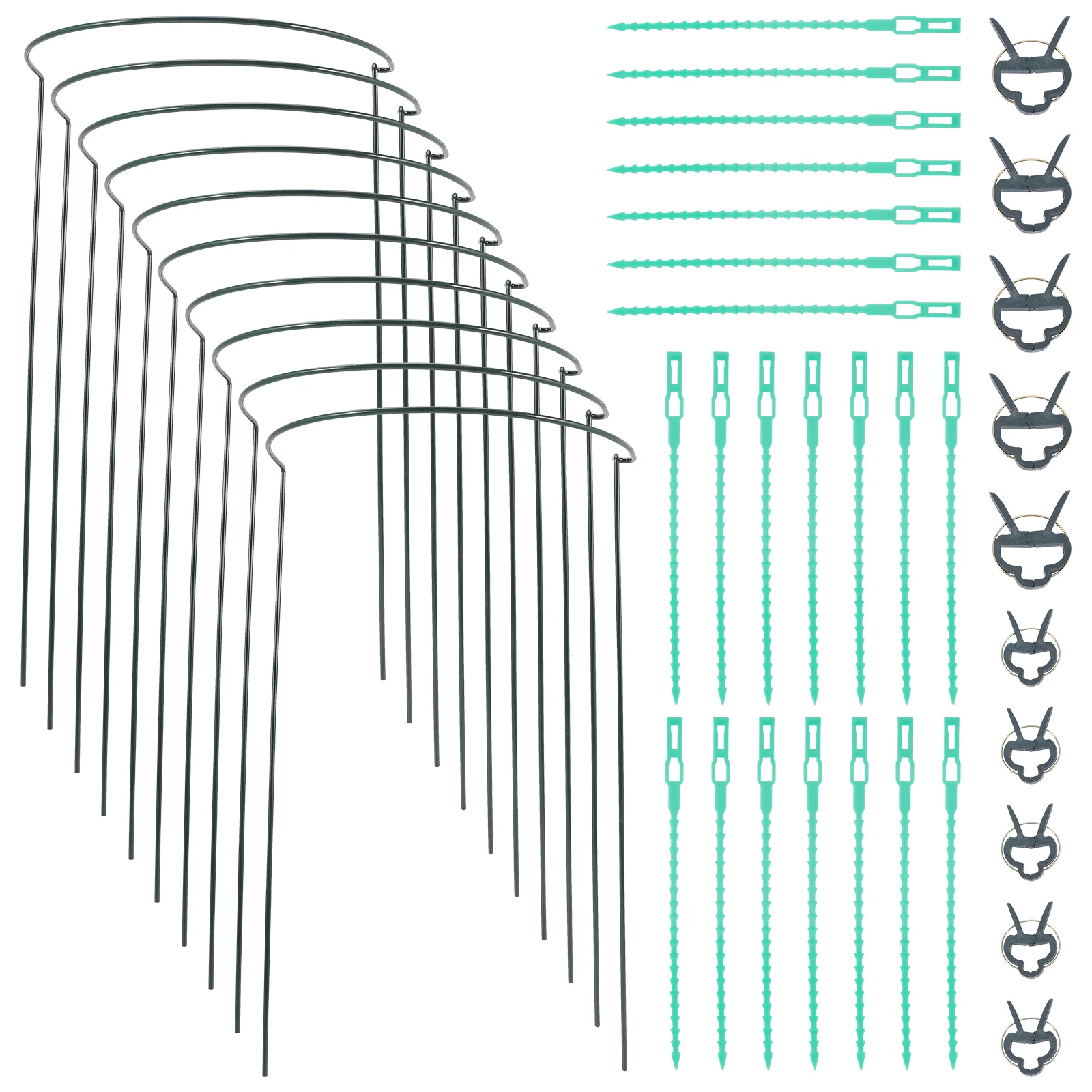 

1 Set Iron Planter Supports Vegetable Racks Plant Stakes Garden Flowers Trellis