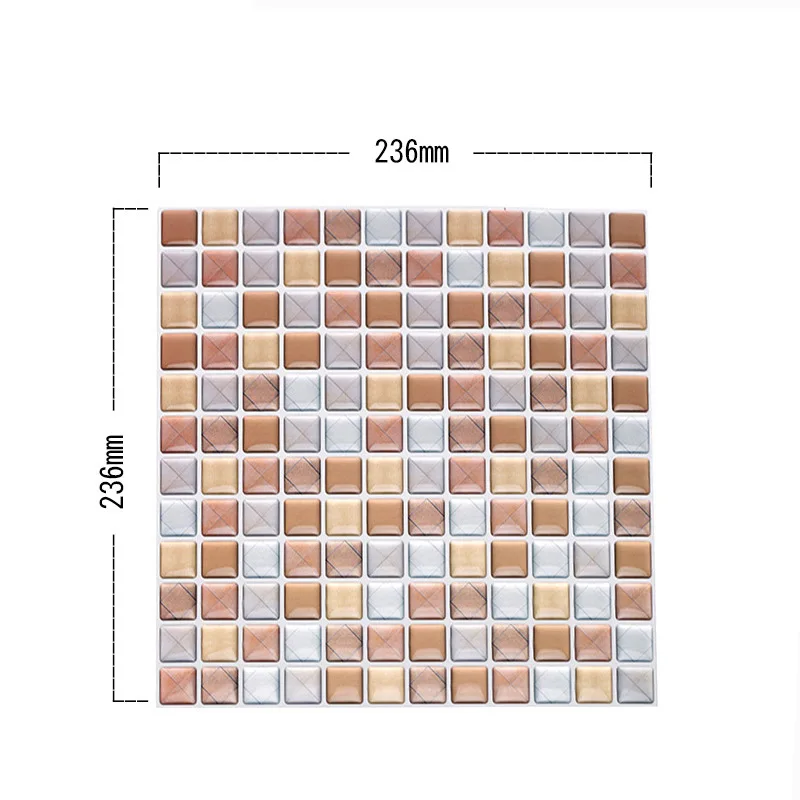 

Adesivos de mosaico de tijolos, 9/27/54 pecas, papel de parede para banheiro, cozinha, a prova dagua, autoadesivo, faca voce mes