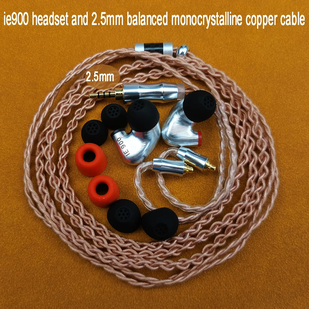 Cena DIY IE900 HiFi Słuchawki Douszne Wysokiej Rozdzielczości 3.5/2.5/4.4mm Zbalansowany Kabel MMCX Do IE300 IE600 Kabel Słuchawkowy Ceny DIY IE900 HiFi Słuchawki Douszne Wysokiej Rozdzielczości 3.5/2.5/4.4mm Zbalansowany Kabel MMCX Do IE300 IE600 Kabel Słuchawkowy