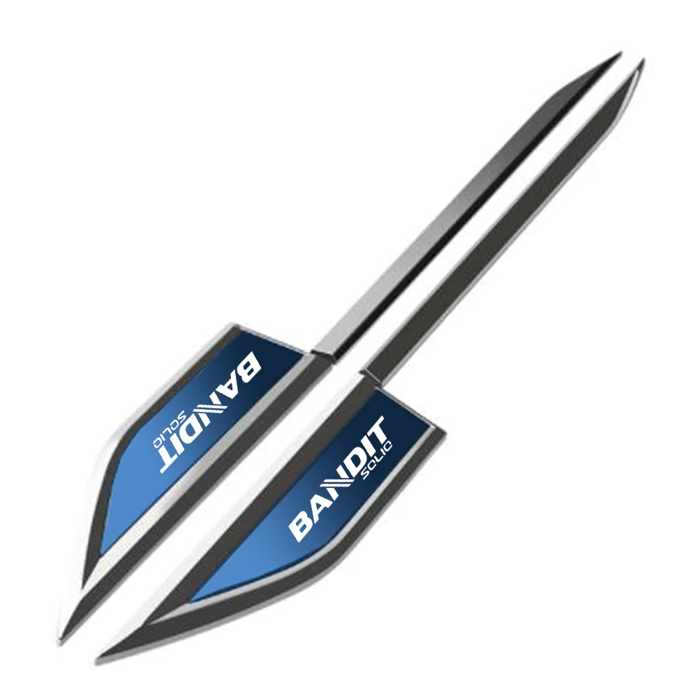 Металлические автомобильные наклейки, модифицированные эмблемы для кузова, крыла, значок, наклейки, отделка, автомобильный Стайлинг для Suzuki BANDIT SOLIO, автомобильные аксессуары, 2 шт.