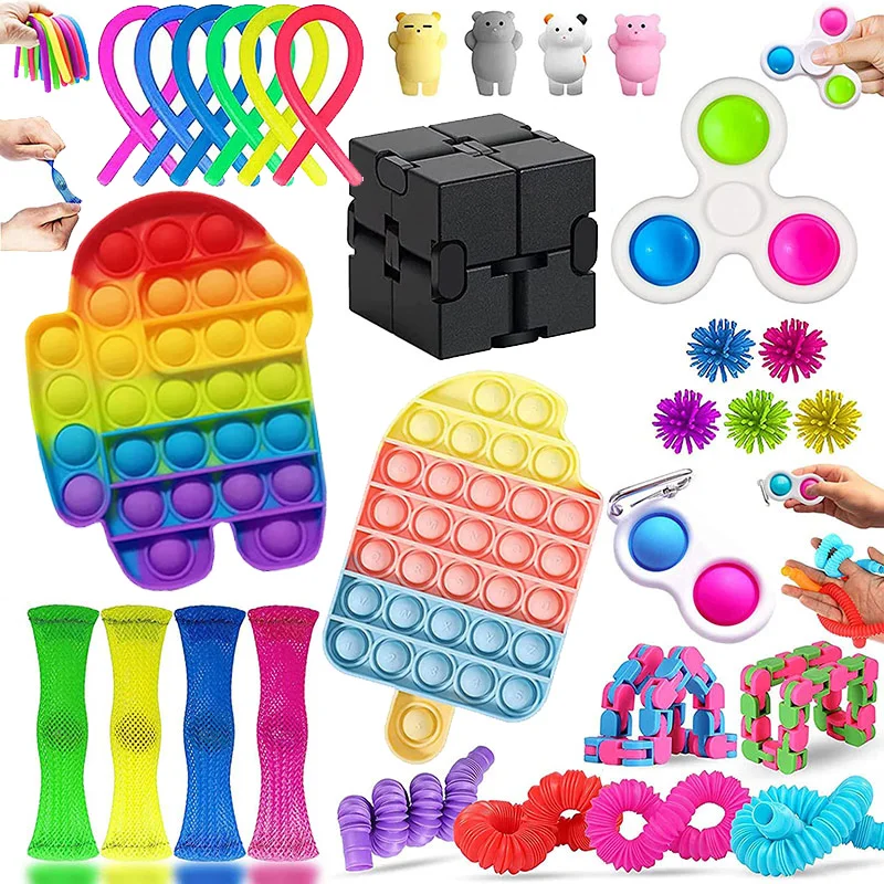 

30 шт., силиконовые игрушки-антистресс для взрослых