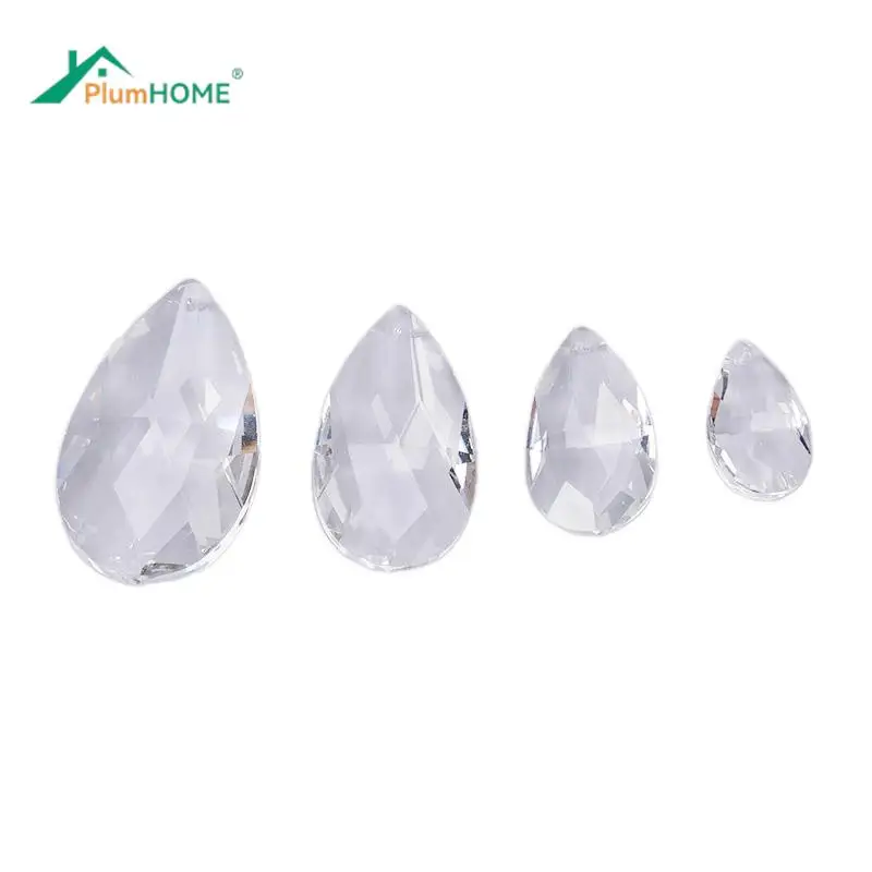 

Подвески в виде капель, 38-76 мм, 38 мм, 50 мм, 63 мм, 76 мм, прозрачное стекло люстры кристаллов, призмы детали
