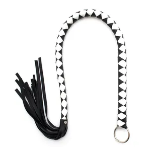 Sex Accessories Hand Made Whip With Lashing Handle Spanking Paddle Scattered Whip Erotic Sex Fetishs Toys