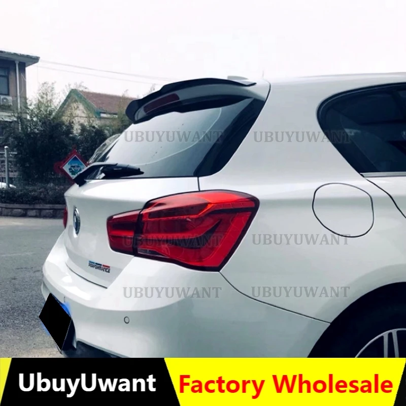 

UBUYUWANT For BMW 1 Series F20 F21 2018-2020 120i 118im 135i 116i Roof Hatchback Spoiler Car Tail Wing Decoration Side Spoiler