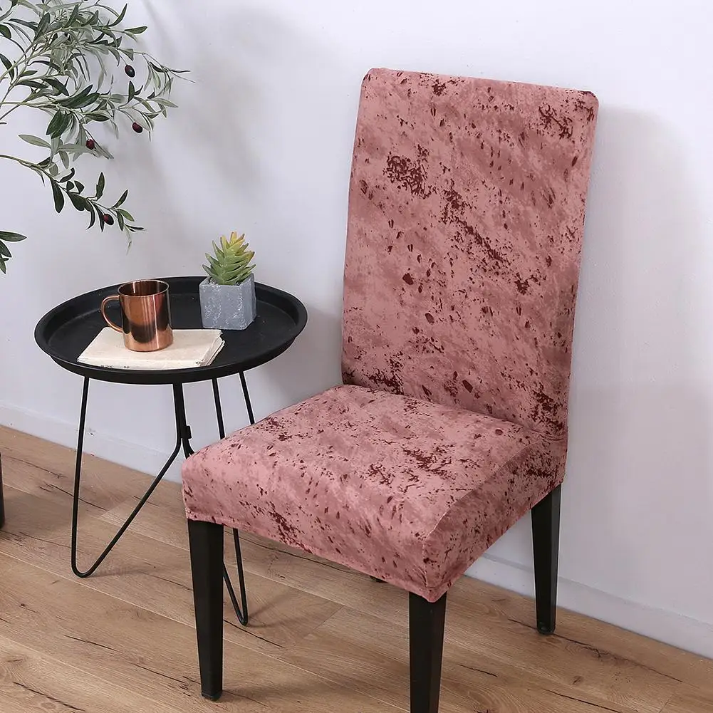 

Thin Splashing Ink Chair Cover Removable Polyester Fiber Thin Cover Hotel Stretch Slipcovers Elastic Home Textile